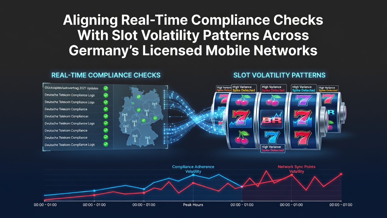 Visualisierung der Synchronisation zwischen Echtzeit-Compliance-Prüfungen und Slot-Volatilitätsmustern in lizenzierten deutschen Mobilnetzwerken
