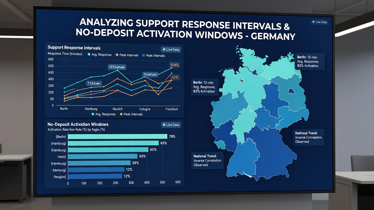 Diagramme zu Antwortintervallen und Bonusaktivierungen in deutschen Mobilnetzen