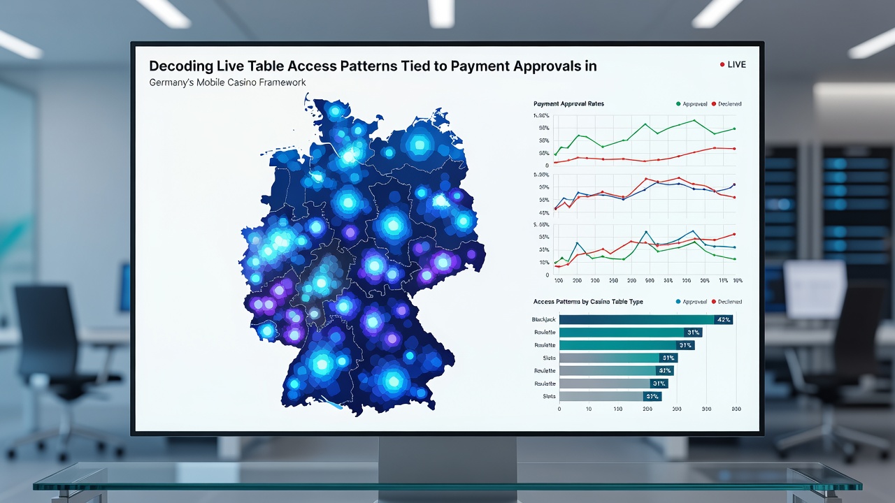 Diagramm zu zeitlichen Mustern bei Zahlungsfreigaben und Live-Tischzugriffen