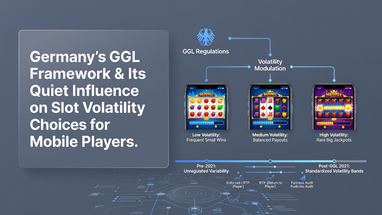 Darstellung von Volatilitätsmustern in mobilen Slot-Spielen unter GGL-Lizenz
