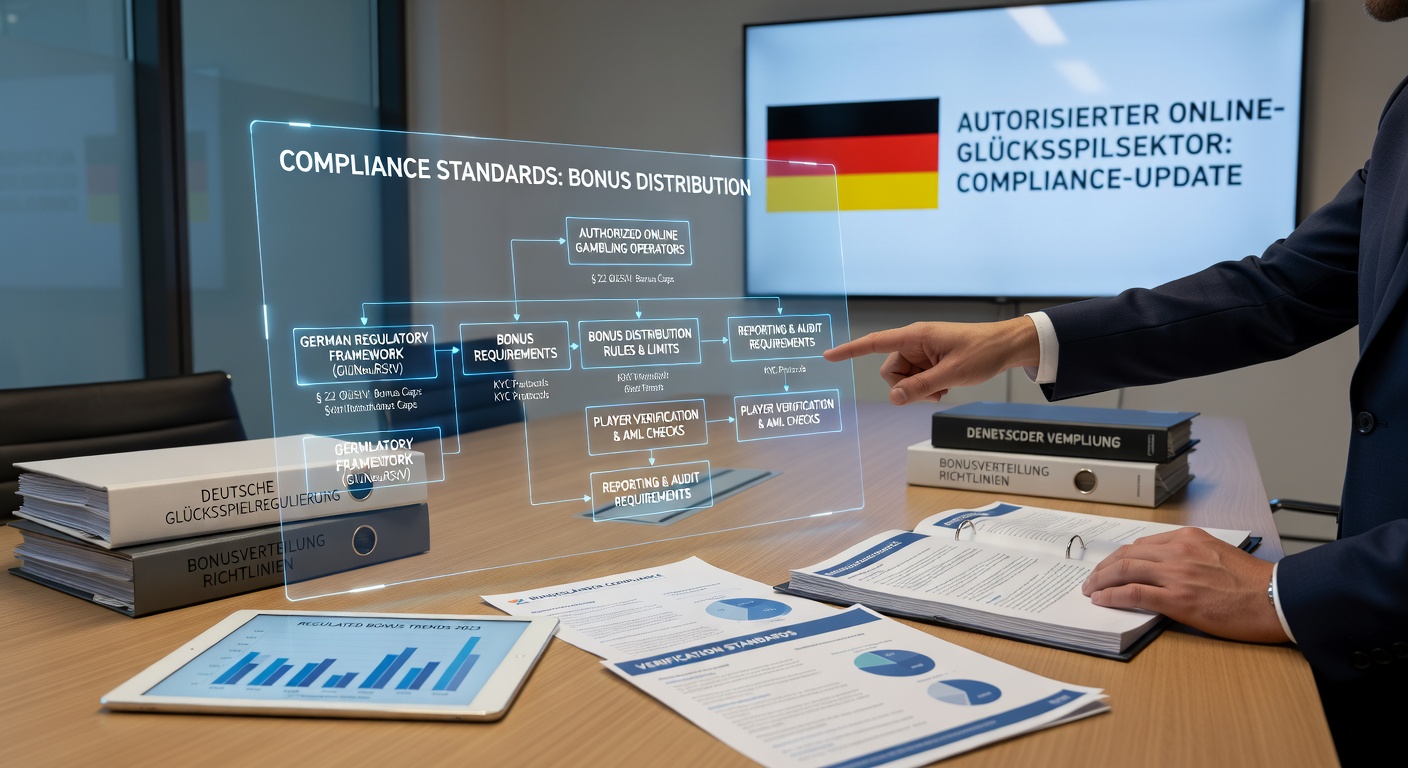 Darstellung der Compliance-Standards für Bonusverteilung im deutschen Online-Glücksspiel
